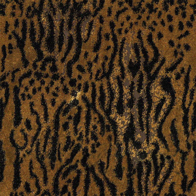 780gsm de alta qualidade Tigre Stripe Jacquard Cut Velvet Fabric