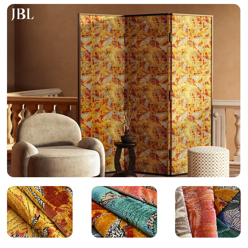 Jbl tecido de veludo com pilha cortada de alta qualidade moda nova coleção design de luxo estilo morden veludo jacquard para sofá