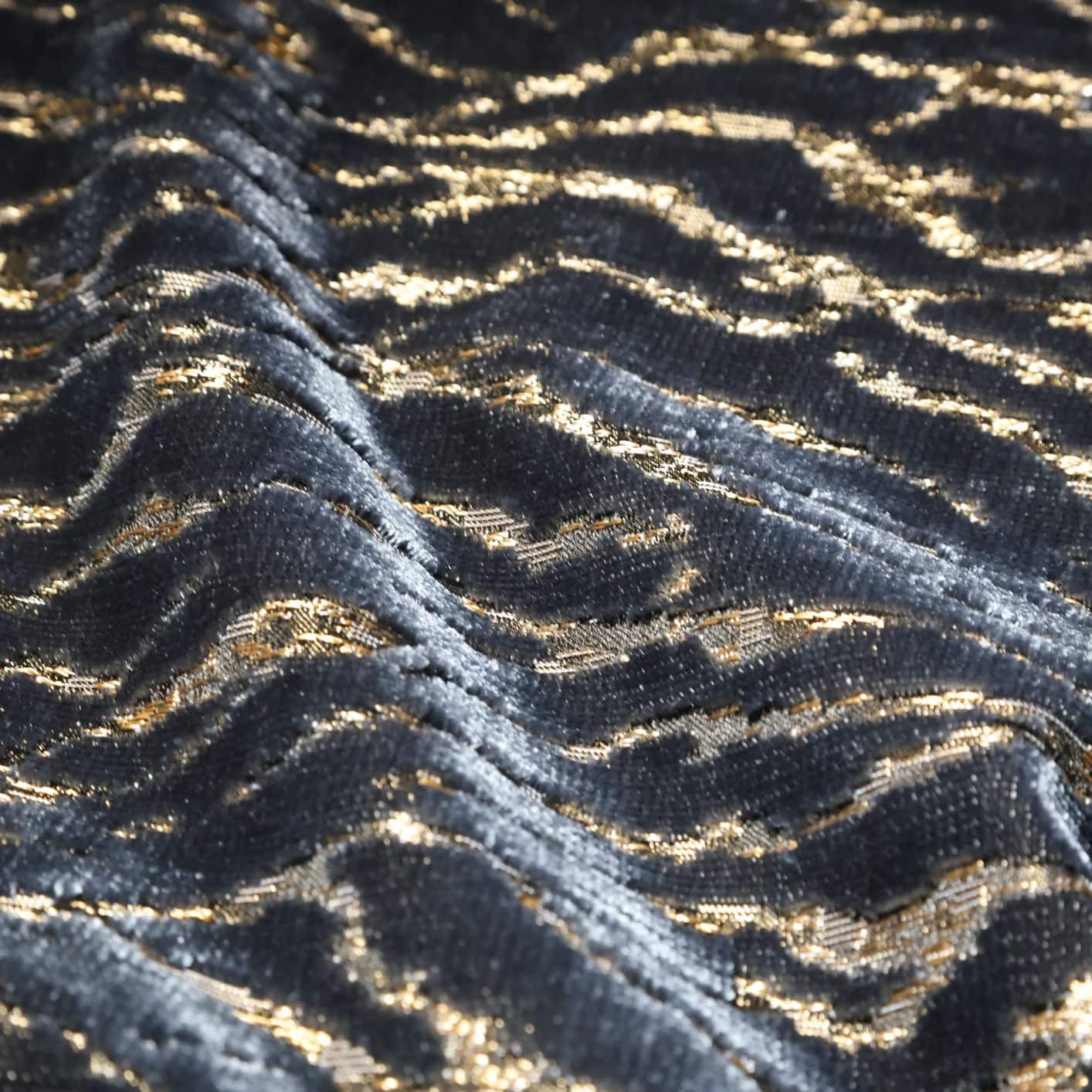 JBL Jacquard Velvet Personalização Tiger Pattern Cut-Pile Tecido Têxtil Doméstico de Luxo para Sofá